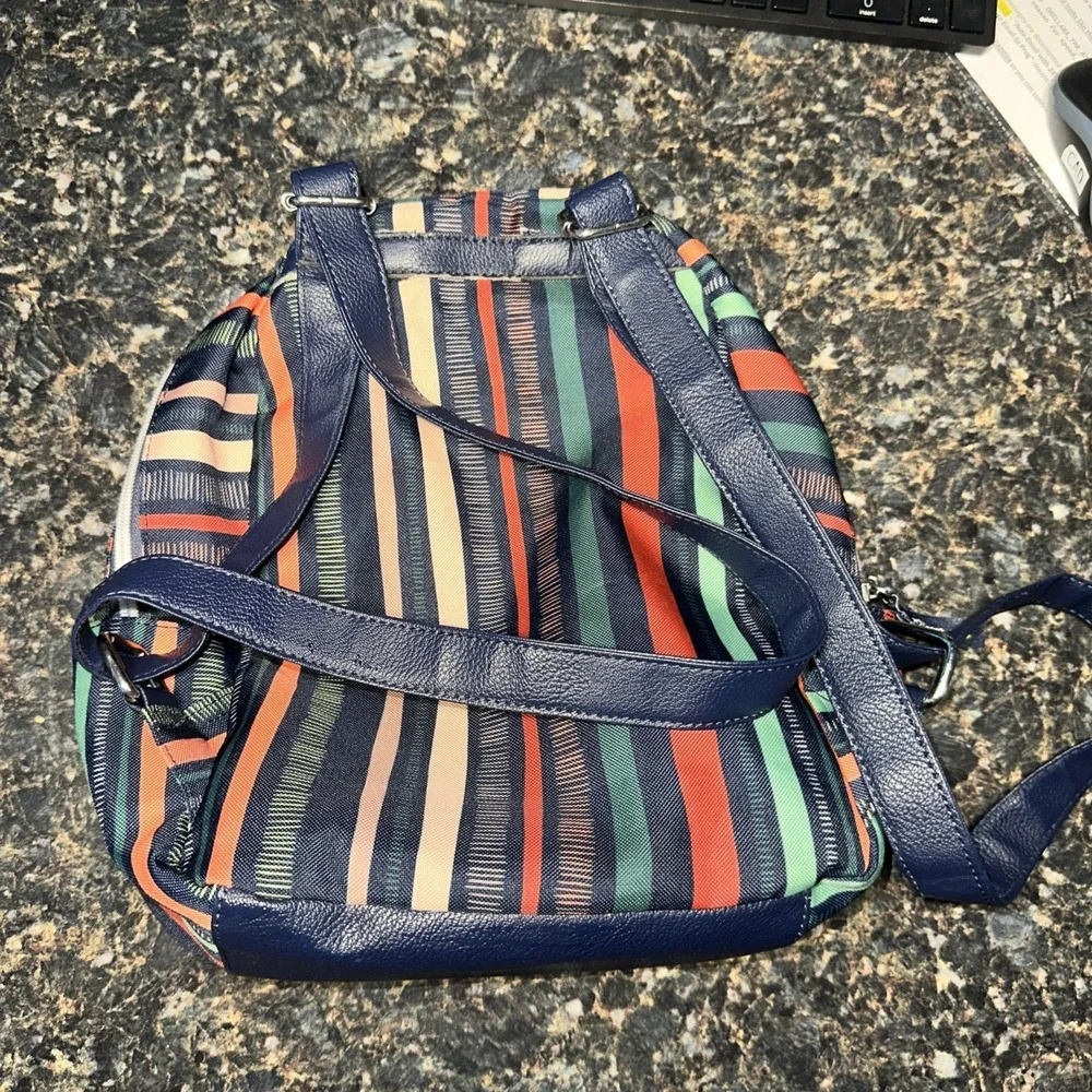 Lily Bloom Eden Backpack -Dashing Stripe